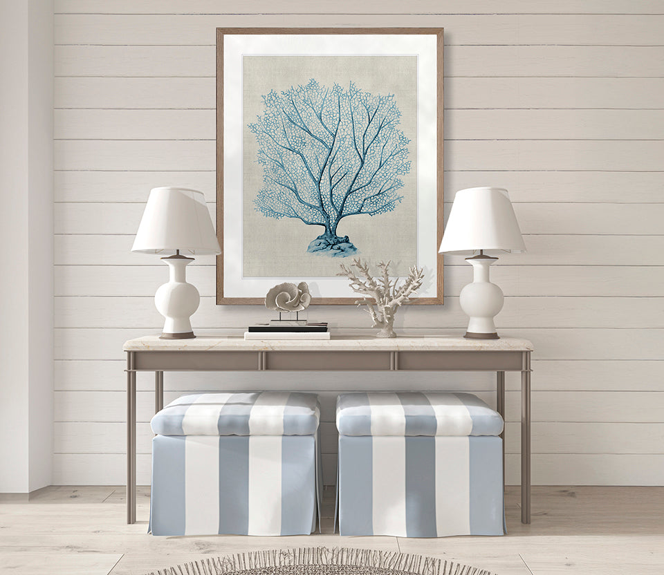 Coral SPLENDOUR (Pale Blue) XVI