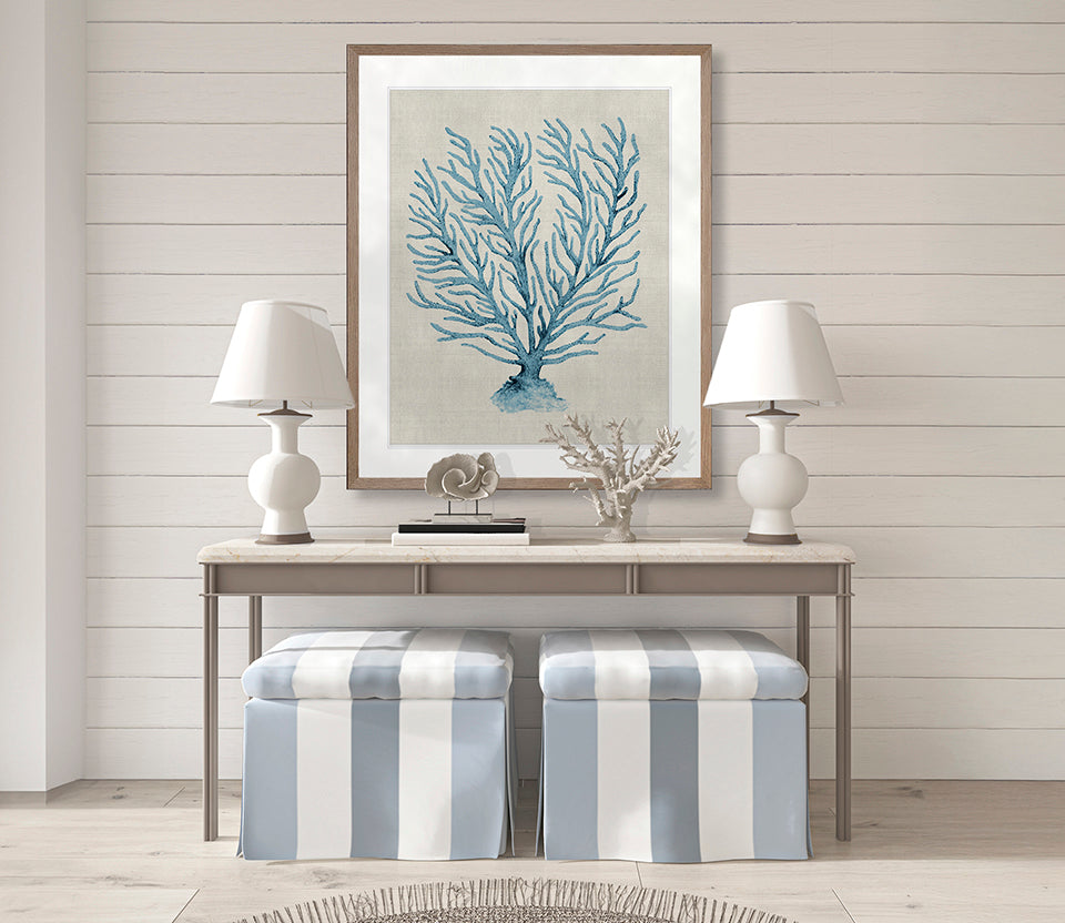 Coral SPLENDOUR (Pale Blue) XVIII