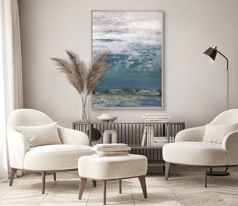Seascape Abstract I (Canvas)