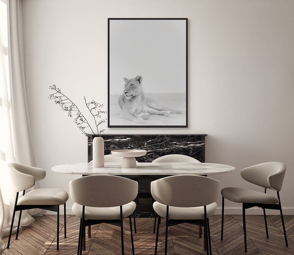 Mercer Black & White XV (Canvas)