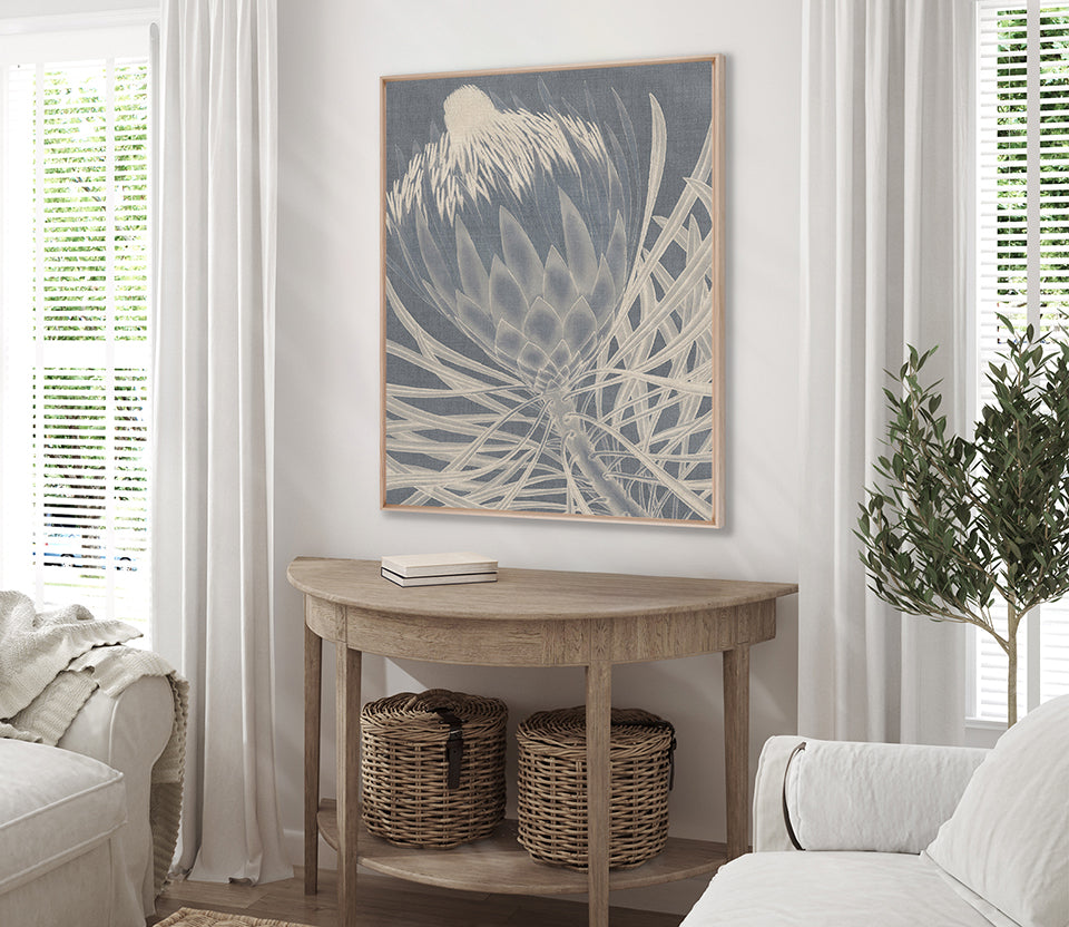 Protea Silhouette III (Canvas)