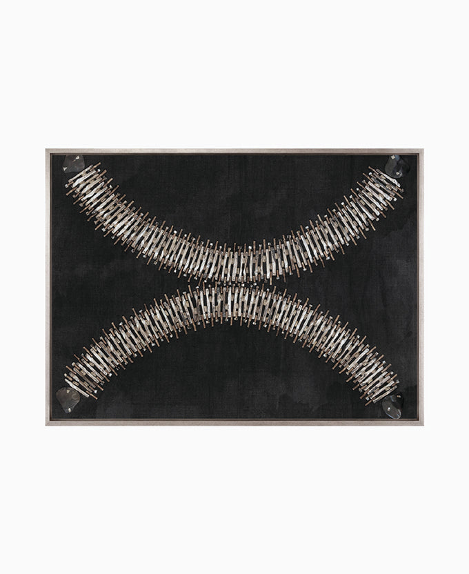 Sculptural Luxe Print III (Canvas)