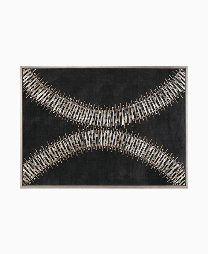 Sculptural Luxe Print VI (Canvas)