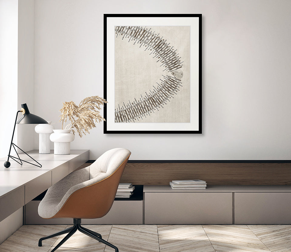 Sculptural Luxe Print VIII