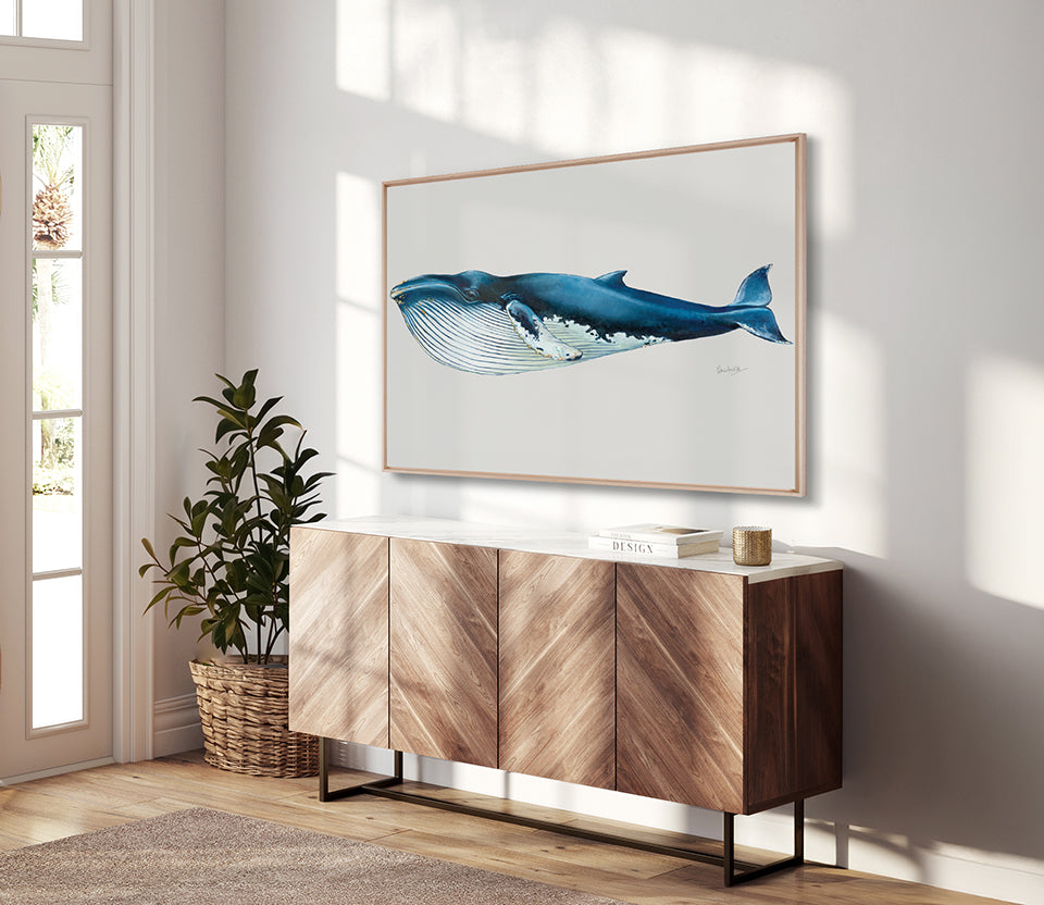 Blue Whale (Canvas)