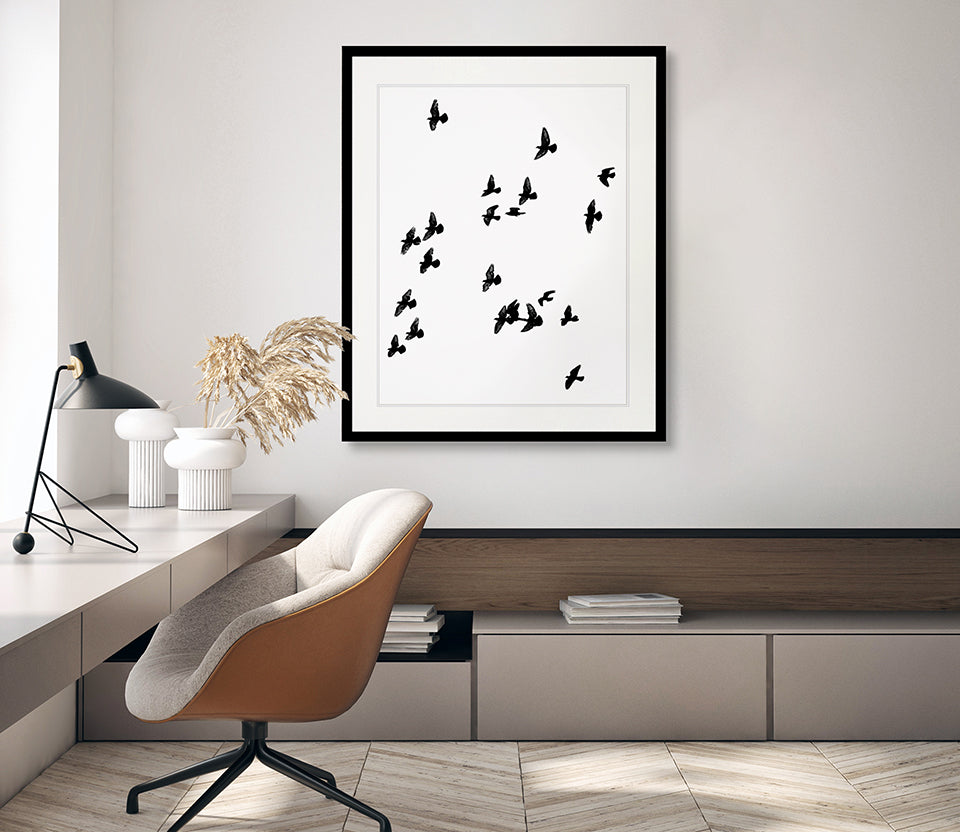 Birds in Flight I