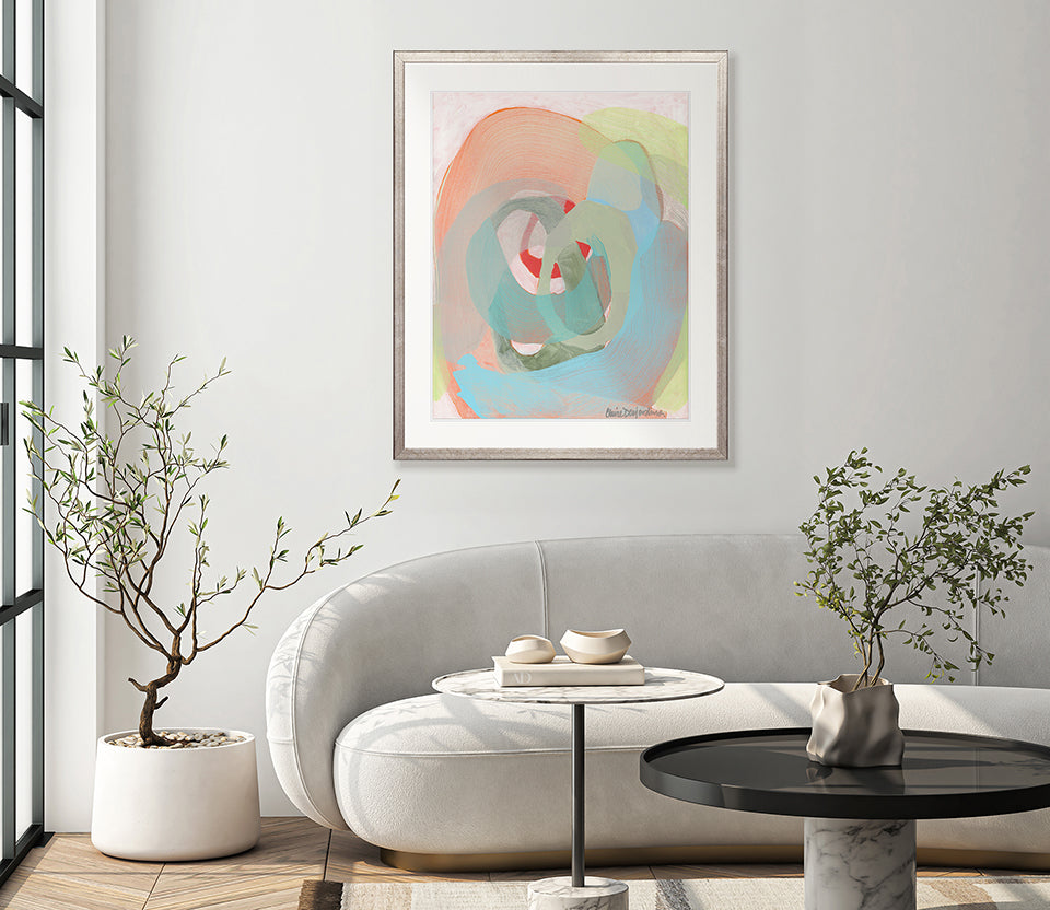 Soleil Pastels I