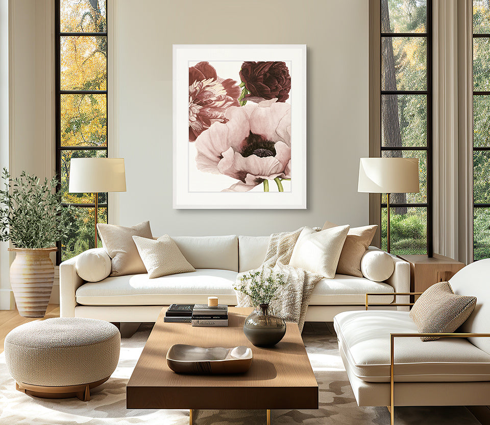 Peonies & Roses I