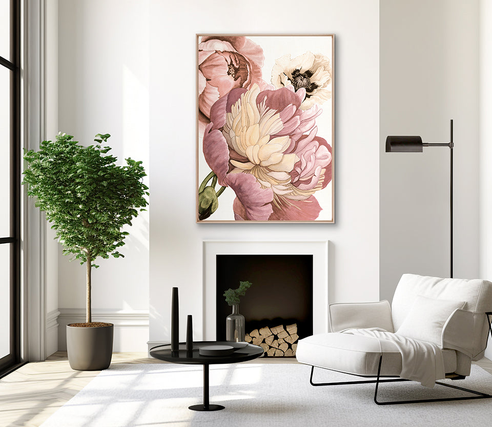 Peonies & Roses II (Canvas)
