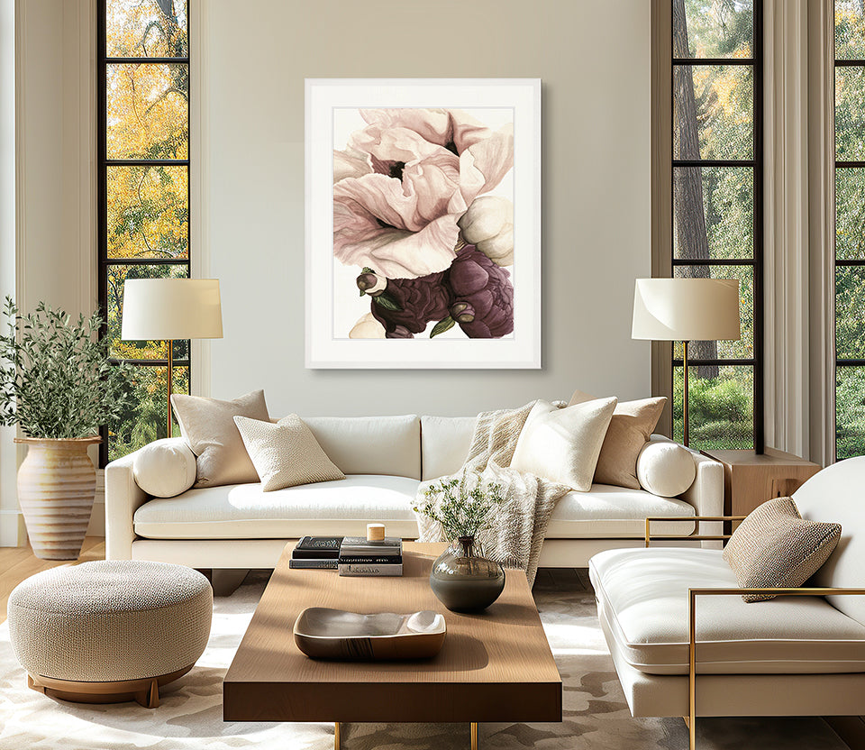 Peonies & Roses IV