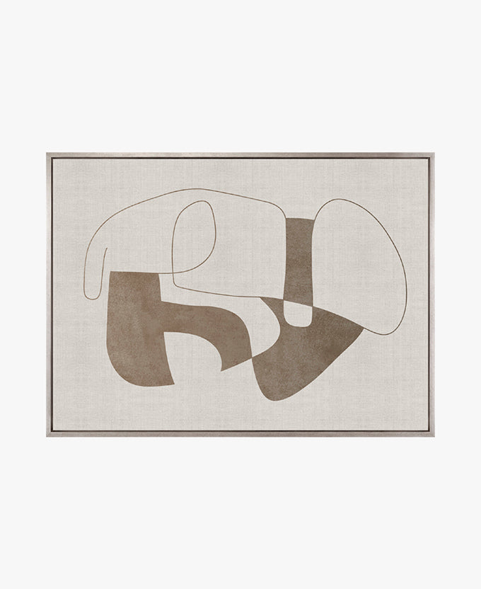 Pessoa Modern Print II (Canvas)