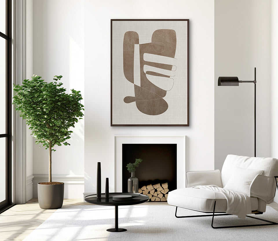 Pessoa Modern Print IV (Canvas)