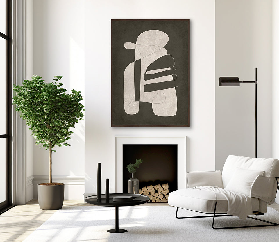 Pessoa Modern Print V (Canvas)
