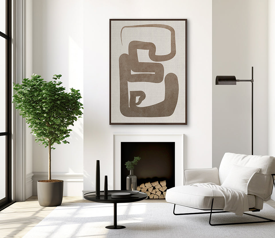 Pessoa Modern Print VIII (Canvas)