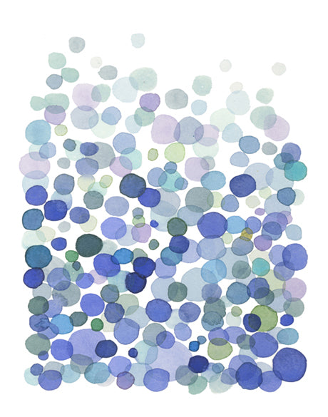 Bubbles Rising (Canvas)
