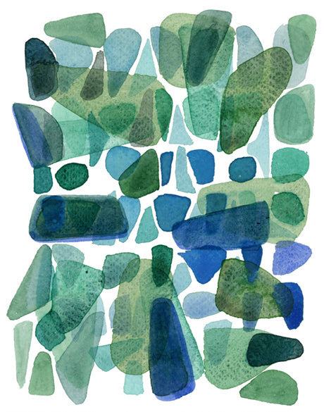 Emerald Glow (Canvas)