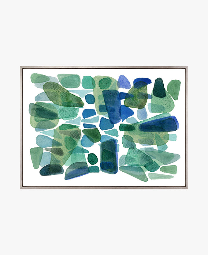 Emerald Glow (Canvas)