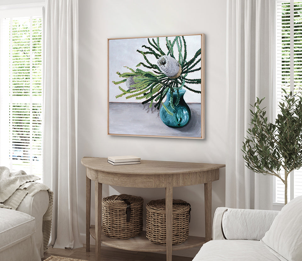 Floral Subject I (Canvas)