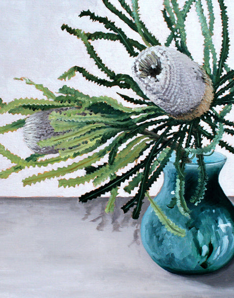 Floral Subject I (Canvas)