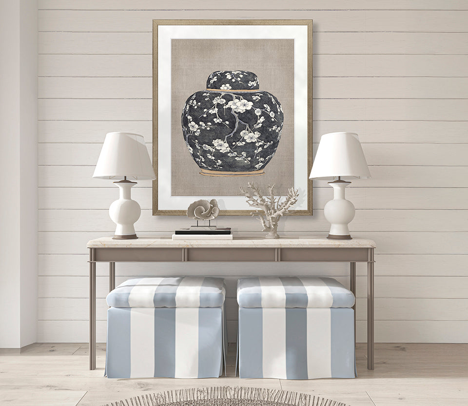 Chinoiserie Urn V