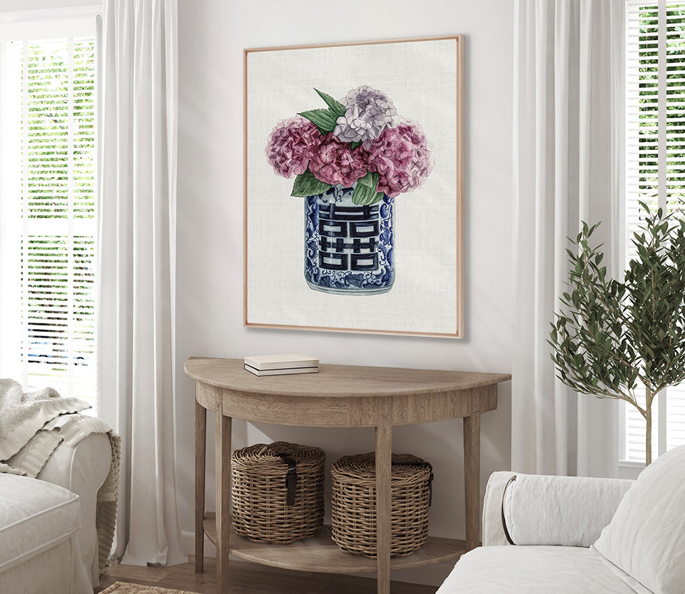 St Rouen Floral II (Canvas)