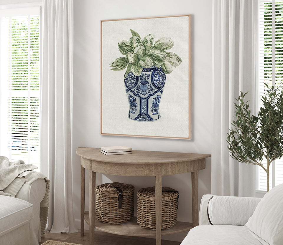 St Rouen Floral III (Canvas)
