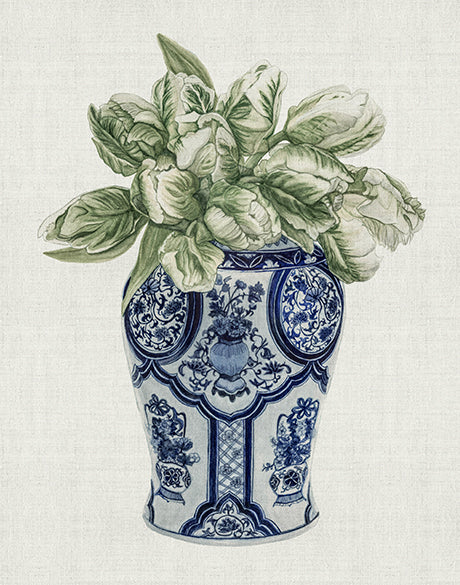 St Rouen Floral III (Canvas)