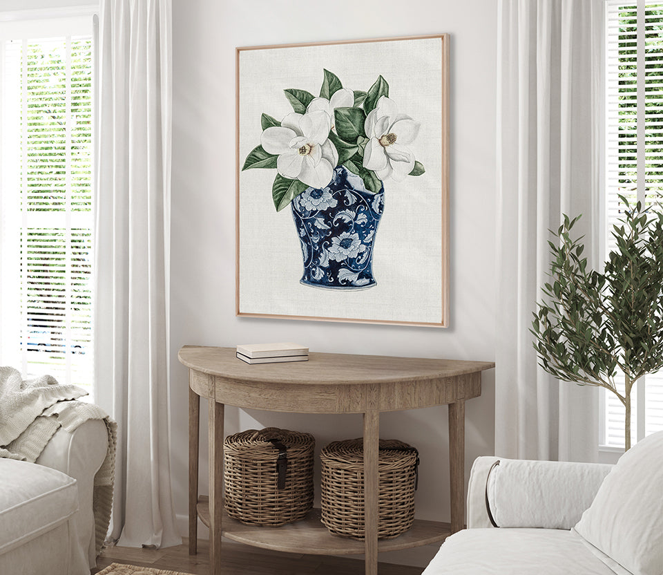 St Rouen Floral IV (Canvas)