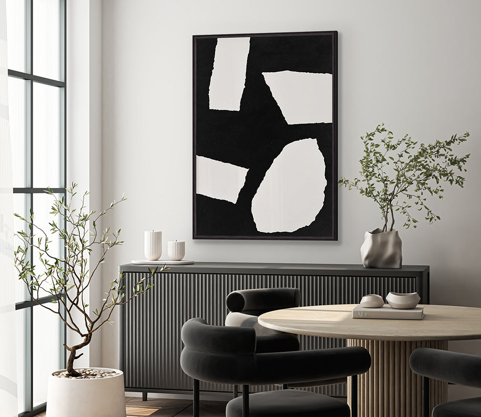 Suede Abstract II (Canvas)