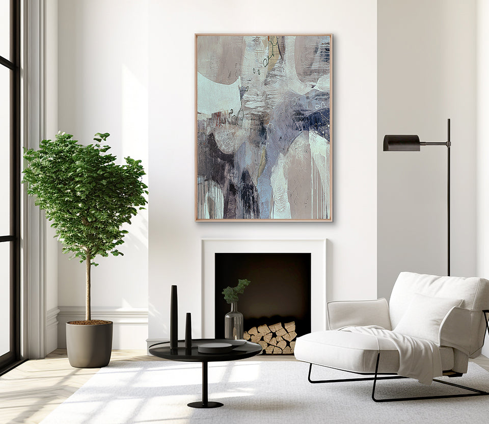 Rising Flow V (Canvas)