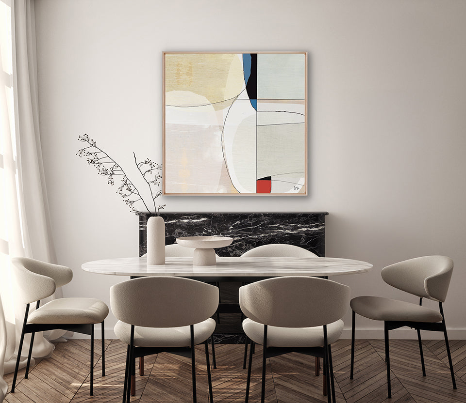 Circular Reflections I (Canvas)