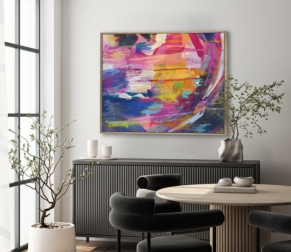 Colour Hustle I (Canvas)