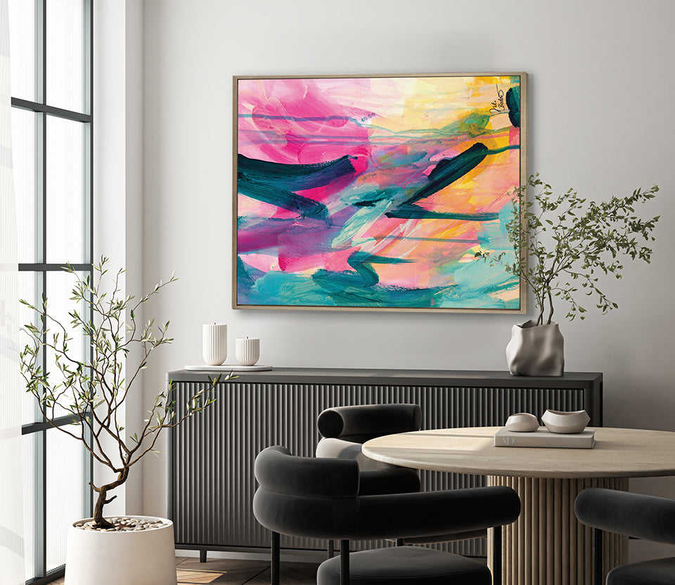 Colour Hustle II Canvas