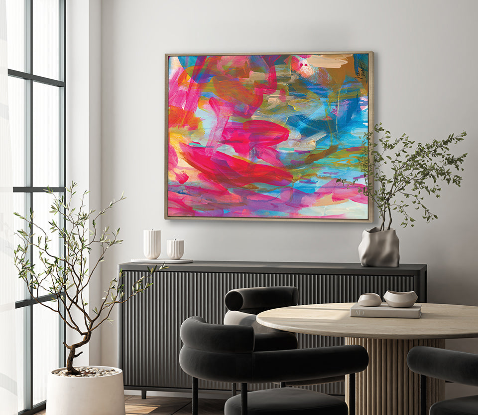 Colour Hustle VI Canvas
