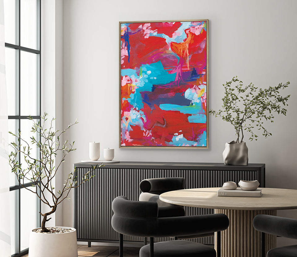 Colour Hustle VII Canvas