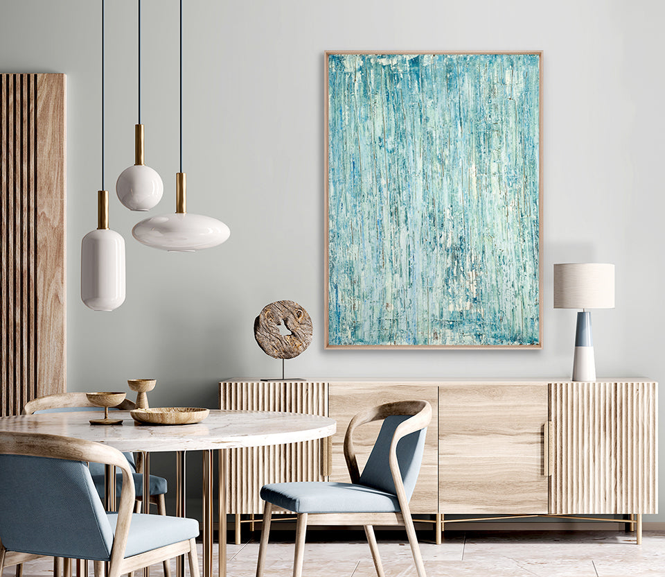 Blue Azure (Portrait) (Canvas)