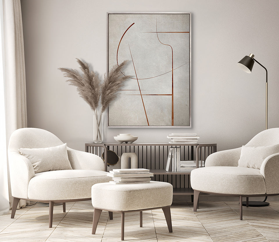 Whitman Geometric III (Canvas)