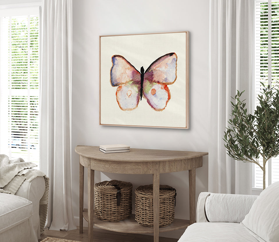 Delicate Butterfly I (Canvas)