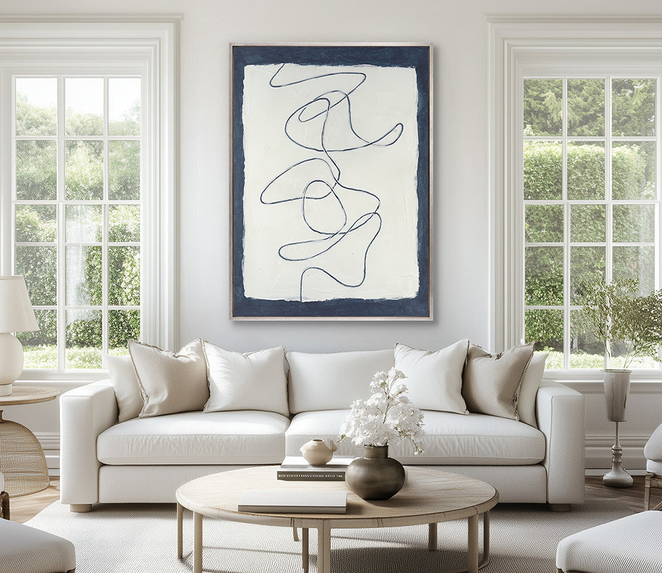 Textured Platinum Canvas Wall Art