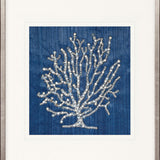 Coral Motif I (Navy)