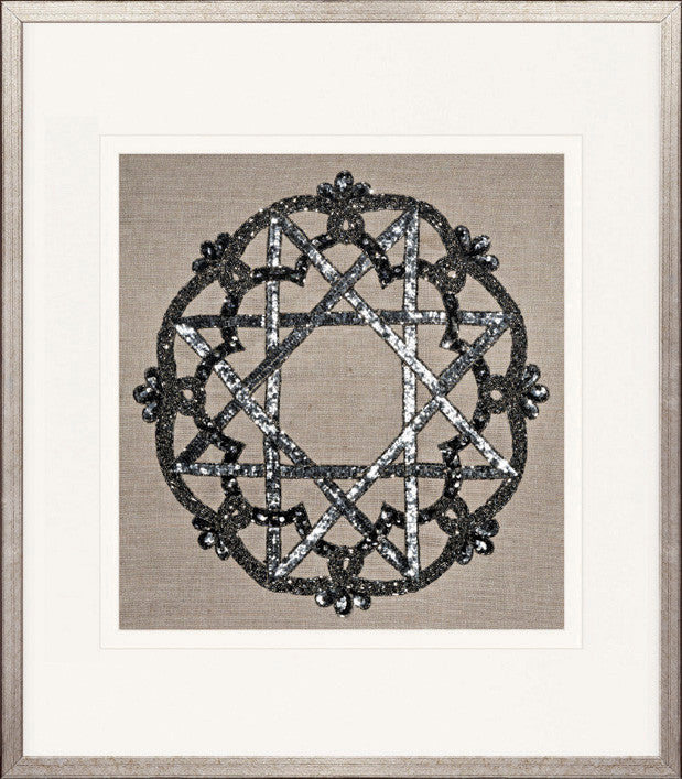 Geometric Black Motif IV