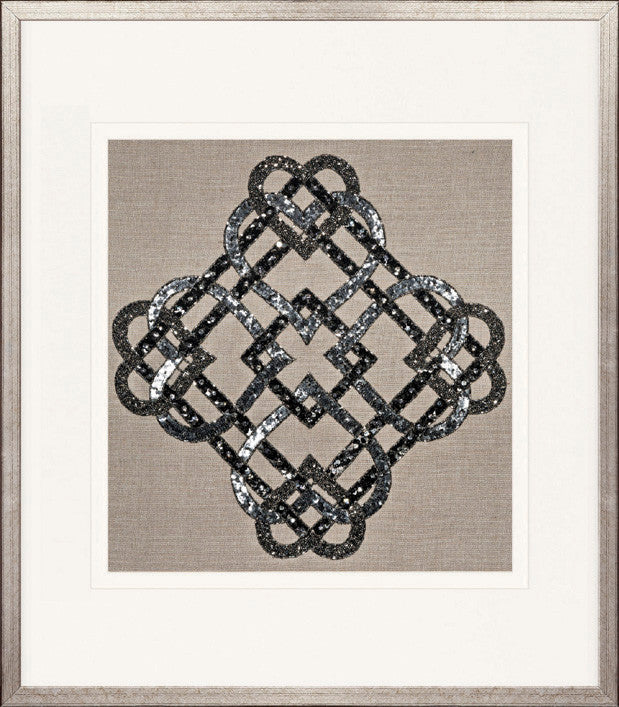Geometric Black Motif V