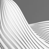 Contours I Small (550mm W x 550mm H) / Standard Clear Glass