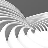 Contours II Small (550mm W x 550mm H) / Standard Clear Glass