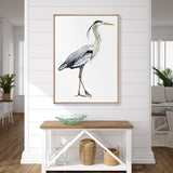 Watercolour Sea Bird I (Canvas) Large (903mm W x 1109mm H)