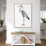 Watercolour Sea Bird III (Canvas) Large (903mm W x 1109mm H)
