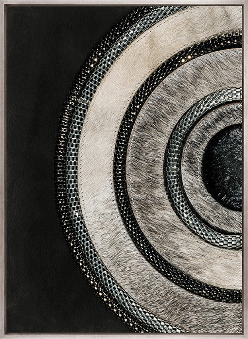 Concentric Circle Print I (Canvas)