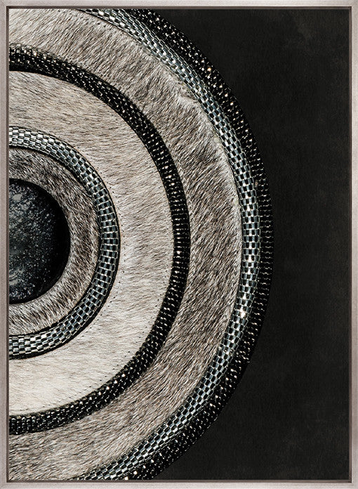Concentric Circle Print II (Canvas)