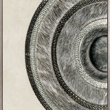 Concentric Circle Print III (Canvas)