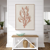 Alderney Coral II (Canvas) Large (903mm W x 1109mm H)